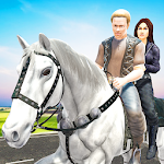 Cover Image of Download Offroad Horse Taxi Driver Sim  APK