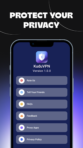 Kudu - Hızlı ve Güvenli VPN ekran görüntüsü