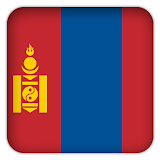 Selfie with Mongolia flag icon