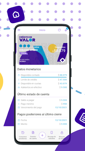Crédito de Valor Screen 2