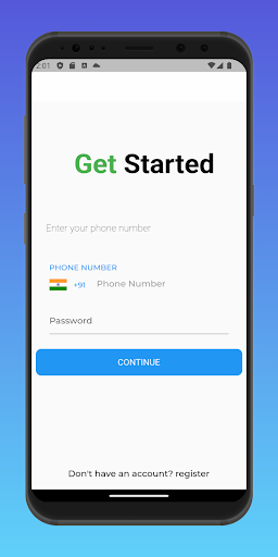 Android application K2k Shoppe screenshort