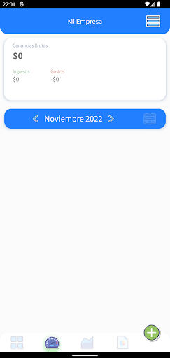 Android application SPOT Gestión screenshort