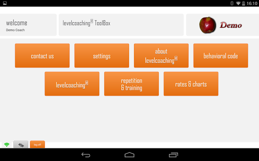 levelcoaching® Screen 3