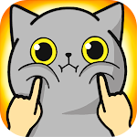 Cover Image of ダウンロード Cartoon Cat Stickers  APK