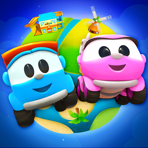 Leo and Cars World: kids games logo