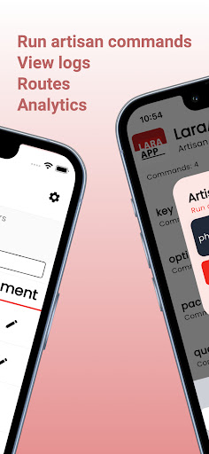 LaraApp for Laravel artisans Screen 2
