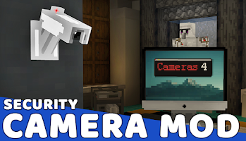 screenshot of Security Camera Mod Minecraft