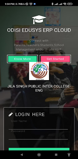 Android application JSP Staff screenshort