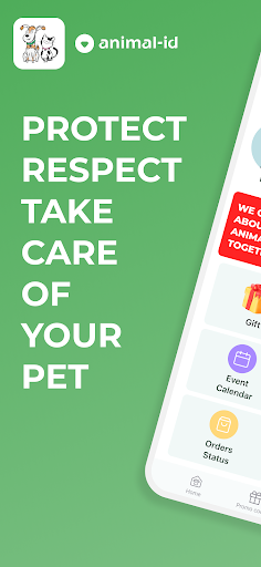 Android application Pet Care App by Animal ID screenshort