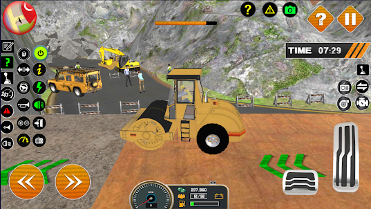 Excavator simulator Alat berat