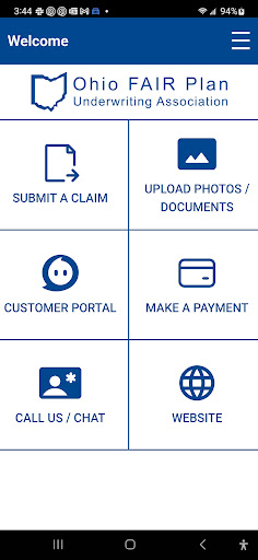 Android application Ohio FAIR Plan screenshort