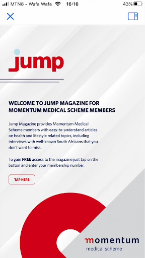 Android application Jump Magazine screenshort