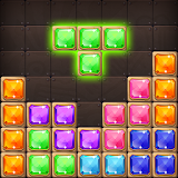 Jewel puzzle : Brick block icon