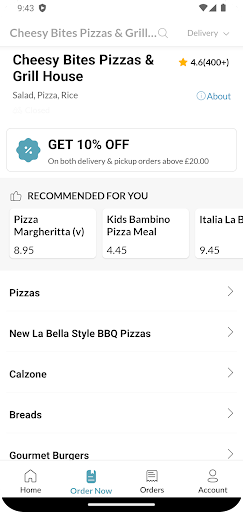 Cheesy BitesPizzas&Grill House Screen 3