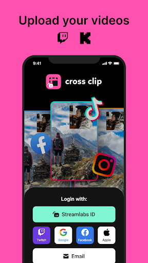 Screenshot of Cross Clip: Edit, Post, Grow