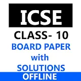 ICSE Class 10 Previous Year Paper with Solutions icon