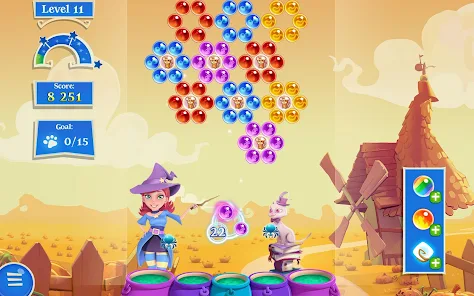 Jogo Bubble Witch Shooter Magical Saga no Jogos 360