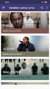 Screenshot 2 Kendrick Lamar Lyrics android