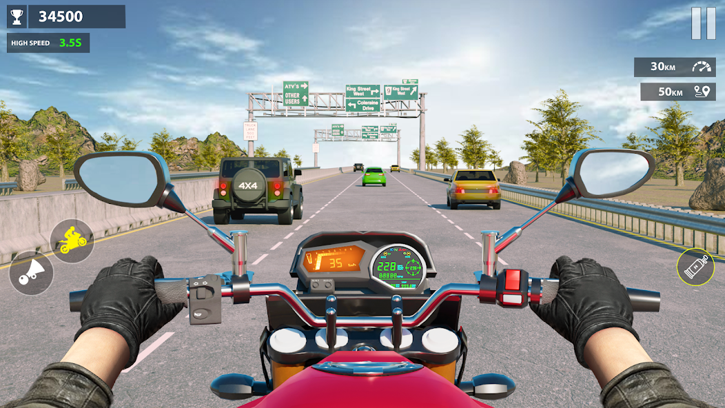 Traffic Bike Racing: Bike Game 1.4 APK + Mod (Unlimited money) untuk android