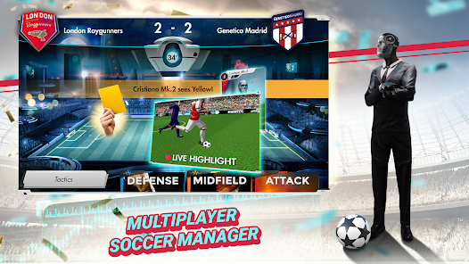 El juego gratuito para celulares similar al Footbal Manager que es