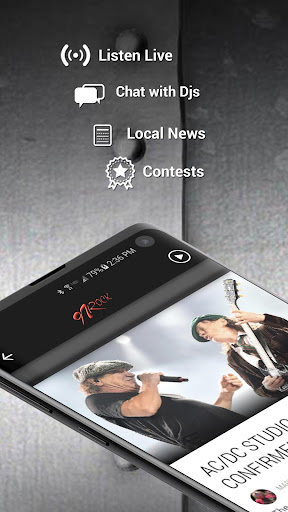 Android application 97 Rock - Tri-Cities (KXRX) screenshort