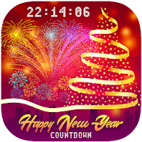 Happy New Year Clock  Countdown Wallpaper App