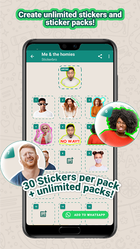 Create stickers for WhatsApp: online, from photos, videos