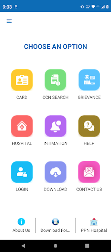 Android application HERITAGE HEALTH INSURANCE TPA screenshort
