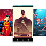 SuperHero Wallpaper Bat, Spider, Super, Iron,HD,4K icon