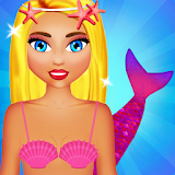 Mermaid Dress Up Shopping Game icon