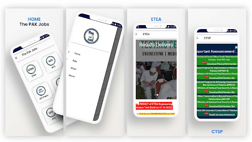 Android application The Pak Jobs screenshort