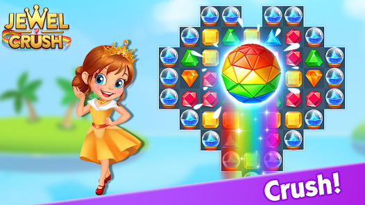 Jewel Crush APK v5.5.3  MOD (Unlimited Coins) Gallery 5