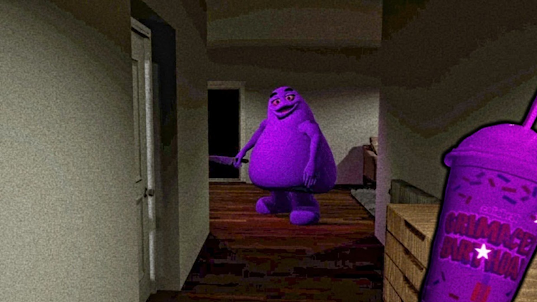 The Grimace Scary Shake