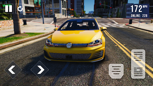 Volkswagen Golf GTI: Car Game