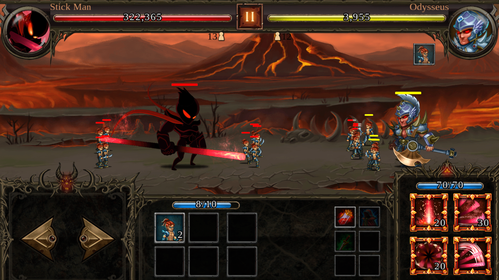 Battles n epic heroes war mod game