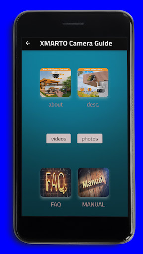 Android application XMARTO Camera GUIDE screenshort
