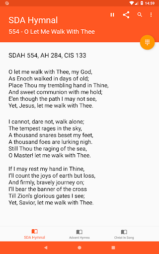 PraiseApp SDAH AH and CS hymns