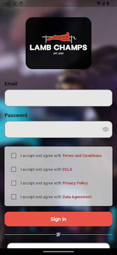 Android application Lamb Champs 2024 screenshort