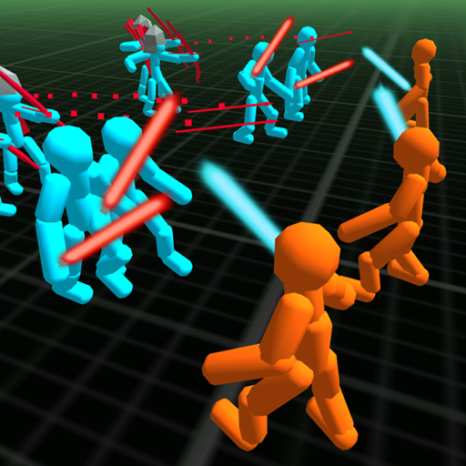 Stickman Simulator Neon Battle  Icon