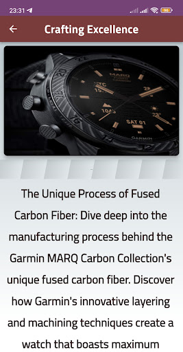 garmin marq carbon guide Screen 3