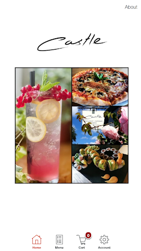Android application Castle Restaurant & Bar screenshort