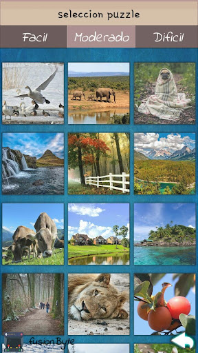 Puzzle deslizante naturaleza Screen 2
