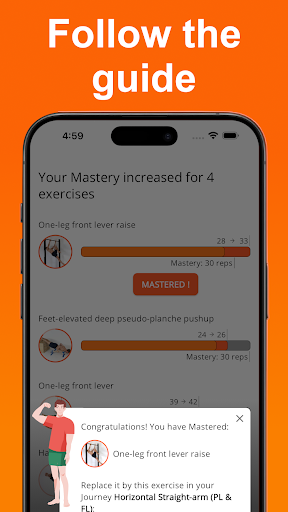 Calistree: home & gym workouts Screenshot 3 - AppWisp.com