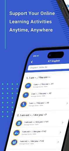 Android application Manabie Learner screenshort