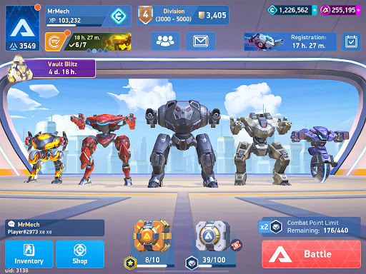 Pulvis Mech: robot Adding Showdown