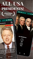 screenshot of Mr president! History trivia