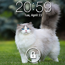Descargar pantalla de bloqueo de pin de gato
