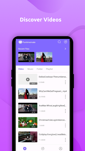 Android application Funtimemate screenshort