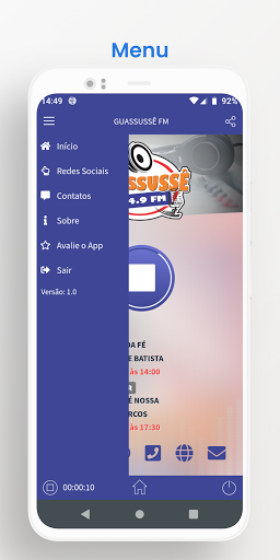 Rádio Guassussê FM Screen 3
