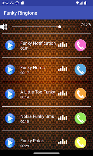 Funky Ringtone Screen 3